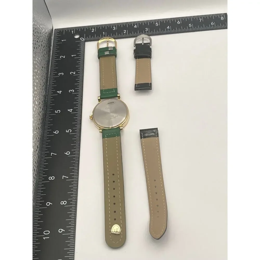 Timex TW2P96200 Indiglo Men's Watch 38mm - New Battery - Two New Bands WR 30m
